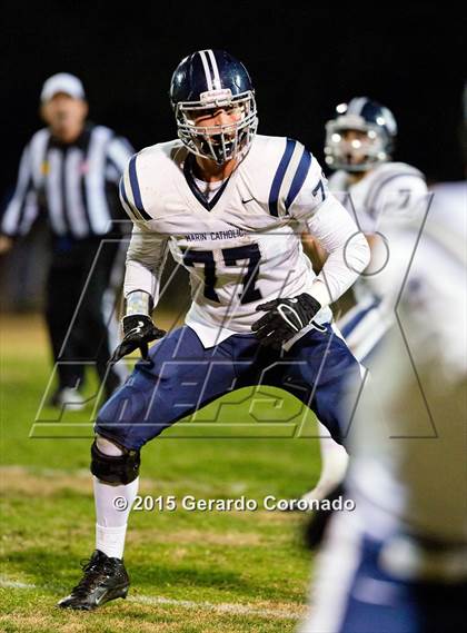 Thumbnail 3 in Marin Catholic @ Central Catholic (CIF NorCal Regional Open Small School Division Final) photogallery.