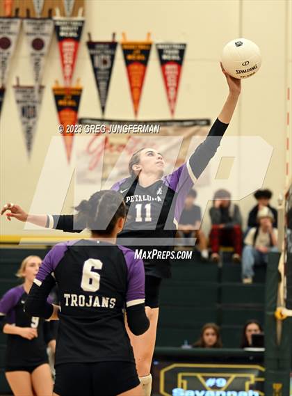 Thumbnail 1 in Petaluma @ San Marin (CIF NCS D3 Playoffs) photogallery.