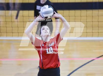 Thumbnail 2 in Academy of the Sacred Heart @ St. Mary's Dominican (Catholic League Tournament) photogallery.