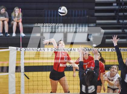 Thumbnail 1 in Academy of the Sacred Heart @ St. Mary's Dominican (Catholic League Tournament) photogallery.