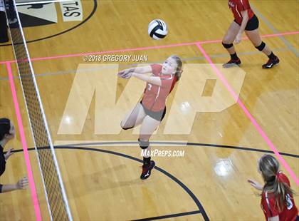 Thumbnail 1 in Academy of the Sacred Heart @ St. Mary's Dominican (Catholic League Tournament) photogallery.
