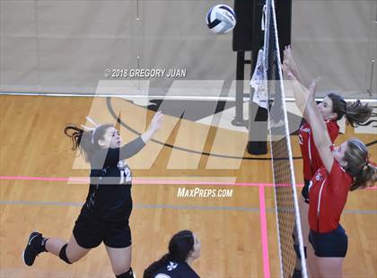Thumbnail 2 in Academy of the Sacred Heart @ St. Mary's Dominican (Catholic League Tournament) photogallery.