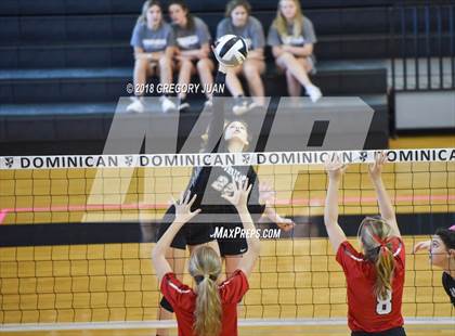 Thumbnail 3 in Academy of the Sacred Heart @ St. Mary's Dominican (Catholic League Tournament) photogallery.