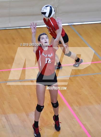 Thumbnail 3 in Academy of the Sacred Heart @ St. Mary's Dominican (Catholic League Tournament) photogallery.