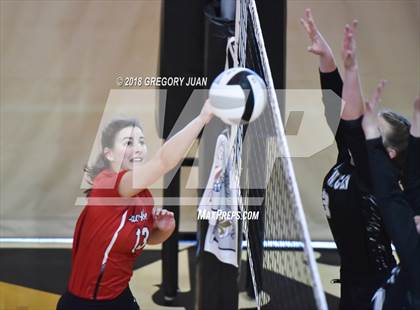 Thumbnail 2 in Academy of the Sacred Heart @ St. Mary's Dominican (Catholic League Tournament) photogallery.