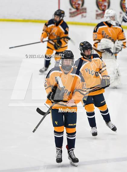 Thumbnail 1 in Victor vs. Pittsford (NYSPHSAA Section 5 Class A Sectional Final) photogallery.