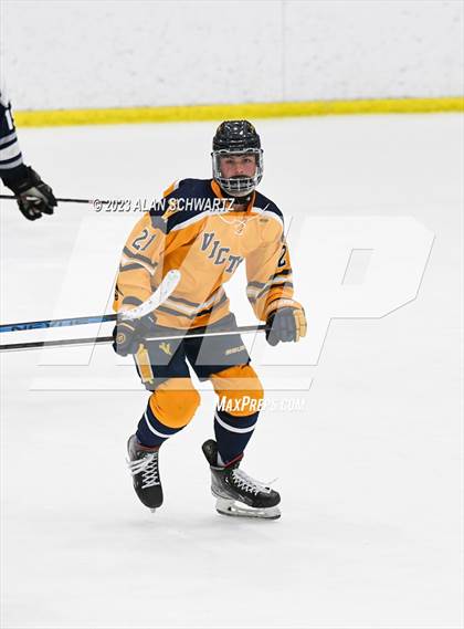 Thumbnail 1 in Victor vs. Pittsford (NYSPHSAA Section 5 Class A Sectional Final) photogallery.