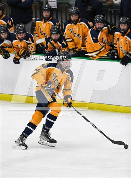 Thumbnail 2 in Victor vs. Pittsford (NYSPHSAA Section 5 Class A Sectional Final) photogallery.
