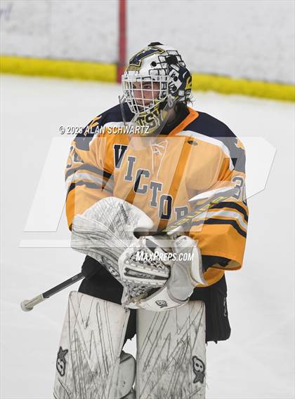 Thumbnail 2 in Victor vs. Pittsford (NYSPHSAA Section 5 Class A Sectional Final) photogallery.
