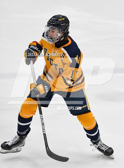 Thumbnail 3 in Victor vs. Pittsford (NYSPHSAA Section 5 Class A Sectional Final) photogallery.