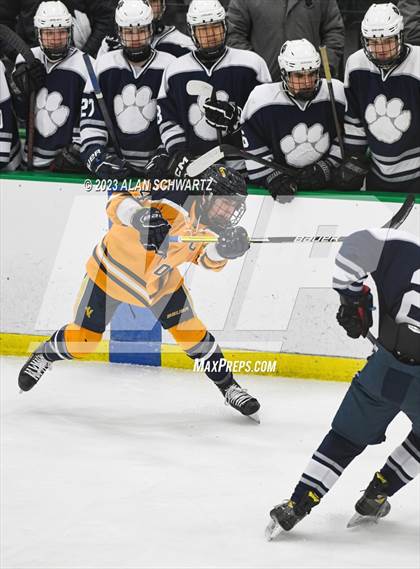 Thumbnail 2 in Victor vs. Pittsford (NYSPHSAA Section 5 Class A Sectional Final) photogallery.