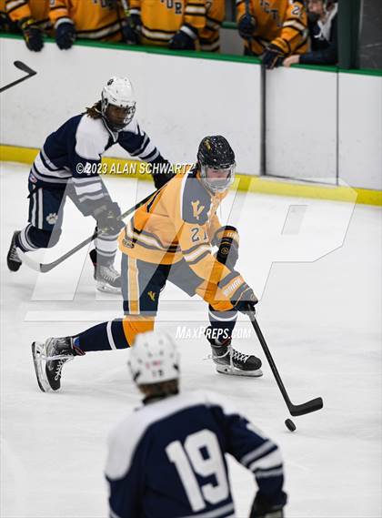 Thumbnail 1 in Victor vs. Pittsford (NYSPHSAA Section 5 Class A Sectional Final) photogallery.