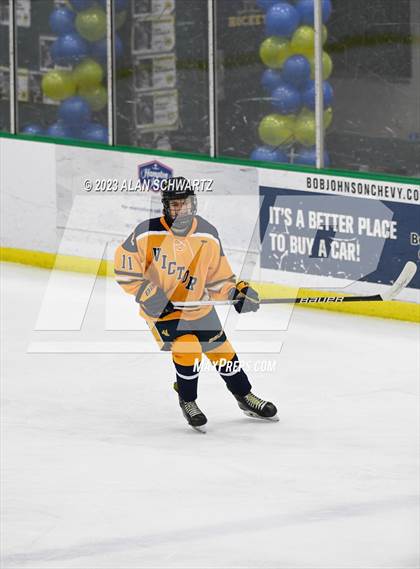 Thumbnail 1 in Victor vs. Pittsford (NYSPHSAA Section 5 Class A Sectional Final) photogallery.