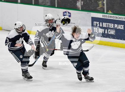 Thumbnail 2 in Victor vs. Pittsford (NYSPHSAA Section 5 Class A Sectional Final) photogallery.