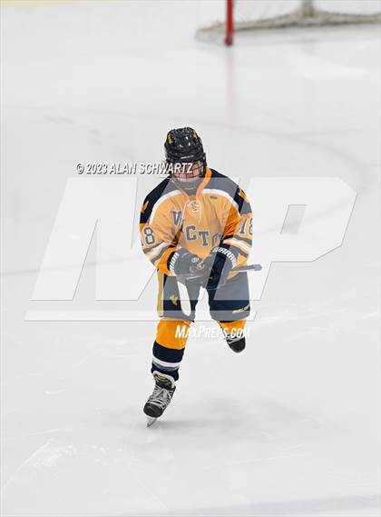 Thumbnail 2 in Victor vs. Pittsford (NYSPHSAA Section 5 Class A Sectional Final) photogallery.