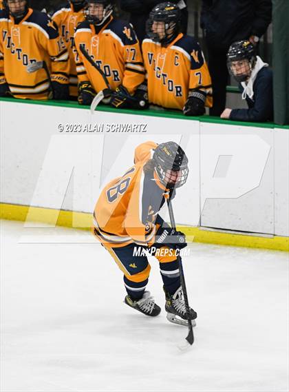 Thumbnail 1 in Victor vs. Pittsford (NYSPHSAA Section 5 Class A Sectional Final) photogallery.