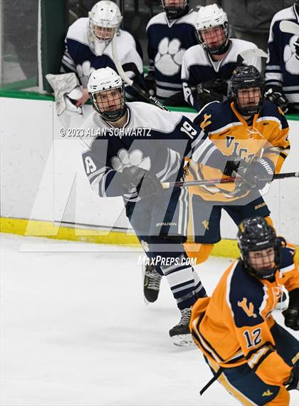 Thumbnail 2 in Victor vs. Pittsford (NYSPHSAA Section 5 Class A Sectional Final) photogallery.