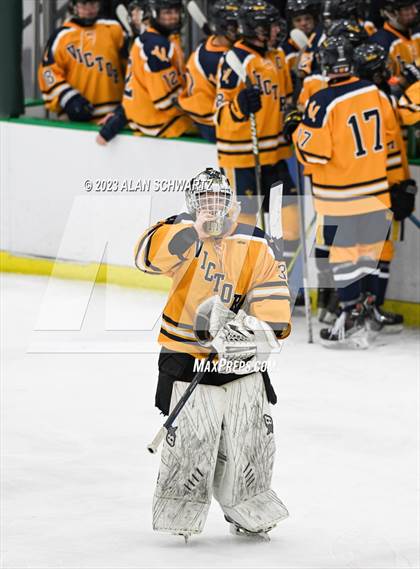 Thumbnail 1 in Victor vs. Pittsford (NYSPHSAA Section 5 Class A Sectional Final) photogallery.