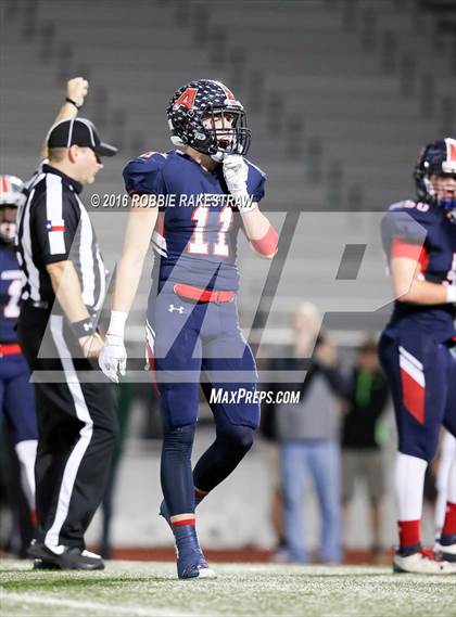 Thumbnail 2 in Aubrey vs. Canton (4A Bi-District Playoff) photogallery.