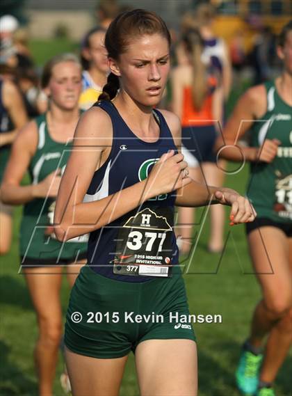 Thumbnail 2 in Highland Cross Country Invitational photogallery.