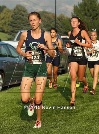 Thumbnail 2 in Highland Cross Country Invitational photogallery.