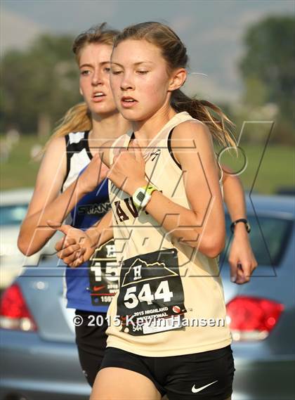 Thumbnail 1 in Highland Cross Country Invitational photogallery.