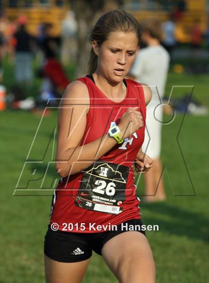 Thumbnail 2 in Highland Cross Country Invitational photogallery.