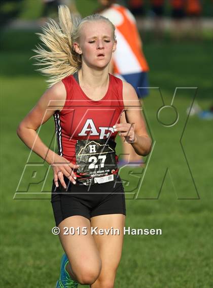 Thumbnail 2 in Highland Cross Country Invitational photogallery.
