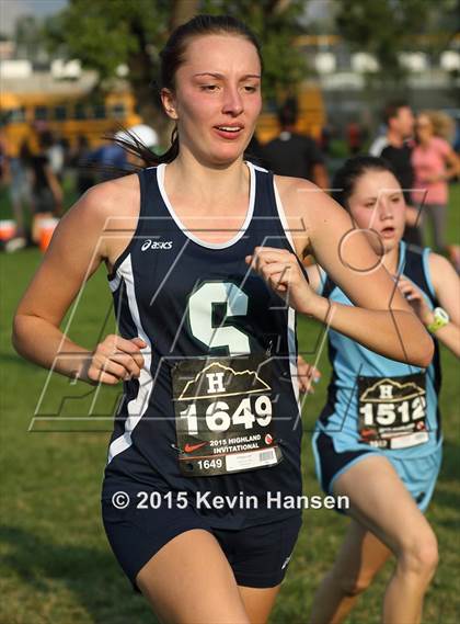 Thumbnail 3 in Highland Cross Country Invitational photogallery.