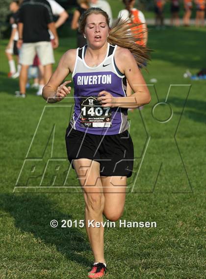 Thumbnail 2 in Highland Cross Country Invitational photogallery.