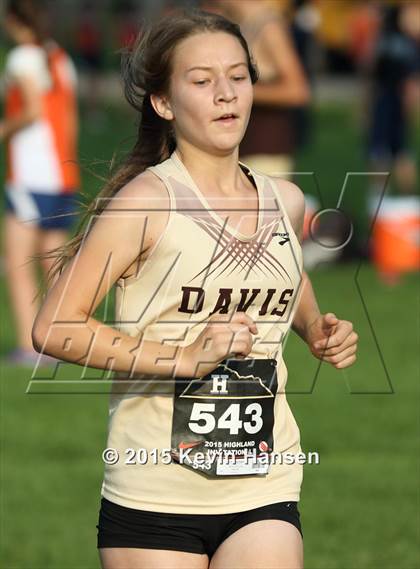Thumbnail 1 in Highland Cross Country Invitational photogallery.