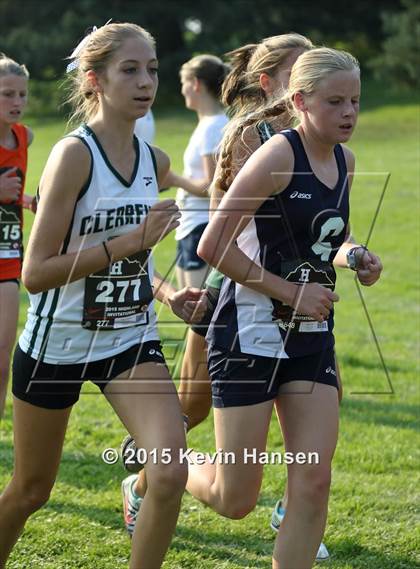 Thumbnail 1 in Highland Cross Country Invitational photogallery.