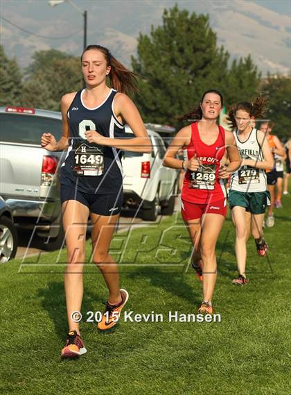 Thumbnail 2 in Highland Cross Country Invitational photogallery.
