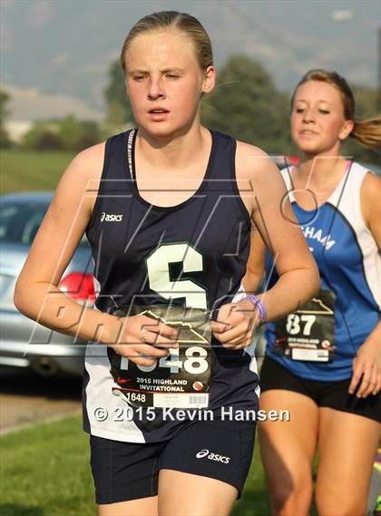 Thumbnail 3 in Highland Cross Country Invitational photogallery.