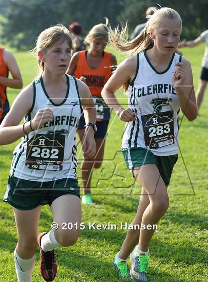 Thumbnail 1 in Highland Cross Country Invitational photogallery.