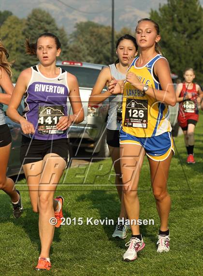 Thumbnail 3 in Highland Cross Country Invitational photogallery.
