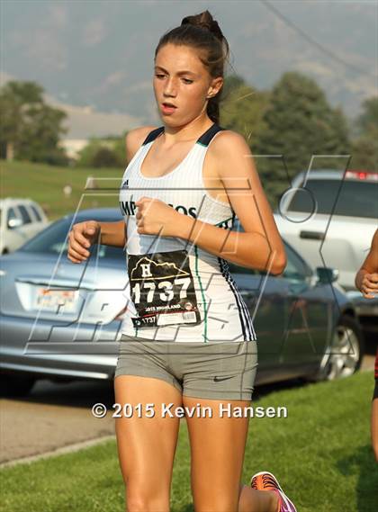 Thumbnail 2 in Highland Cross Country Invitational photogallery.