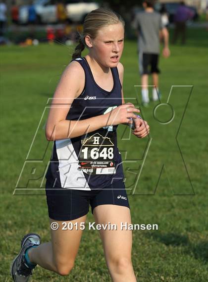 Thumbnail 3 in Highland Cross Country Invitational photogallery.