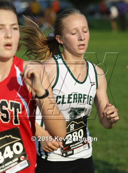 Thumbnail 1 in Highland Cross Country Invitational photogallery.