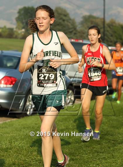 Thumbnail 2 in Highland Cross Country Invitational photogallery.