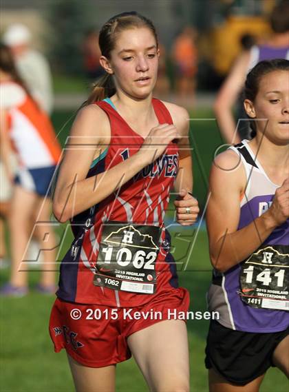 Thumbnail 3 in Highland Cross Country Invitational photogallery.