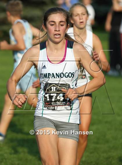 Thumbnail 2 in Highland Cross Country Invitational photogallery.