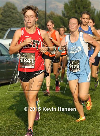 Thumbnail 2 in Highland Cross Country Invitational photogallery.
