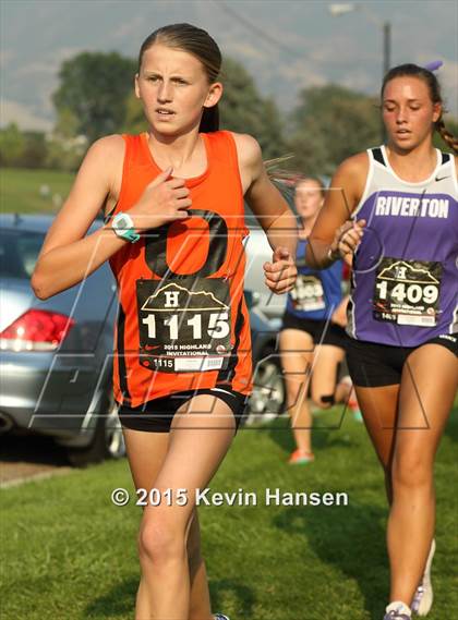 Thumbnail 3 in Highland Cross Country Invitational photogallery.