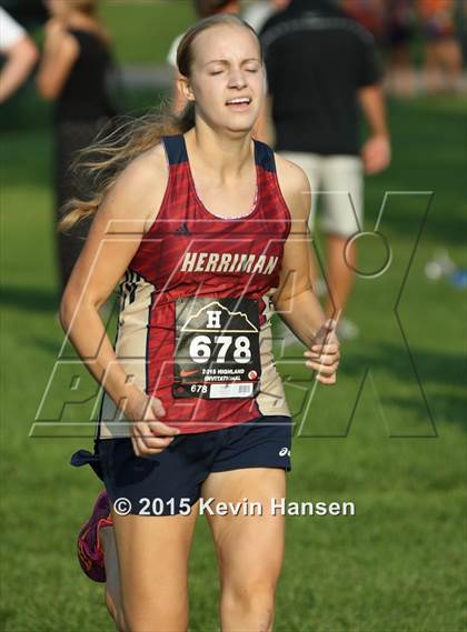 Thumbnail 1 in Highland Cross Country Invitational photogallery.