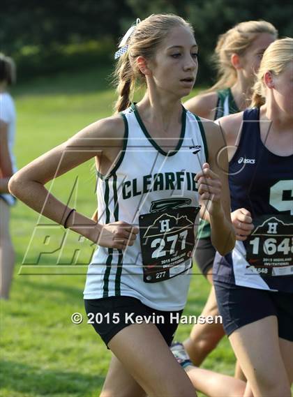 Thumbnail 3 in Highland Cross Country Invitational photogallery.
