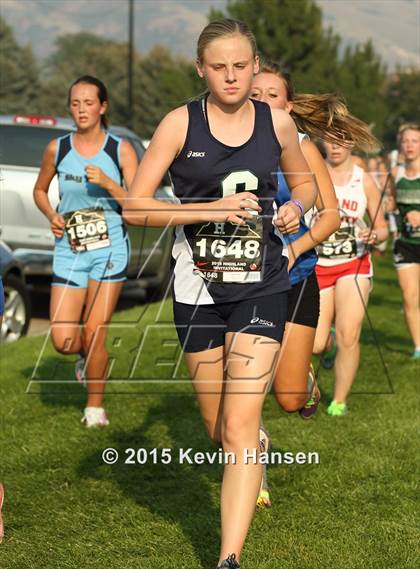 Thumbnail 1 in Highland Cross Country Invitational photogallery.