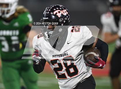 Thumbnail 3 in Lincoln vs. Pittsburg (CIF State D1AA Final) photogallery.