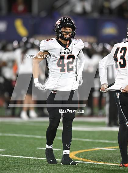 Thumbnail 2 in Lincoln vs. Pittsburg (CIF State D1AA Final) photogallery.