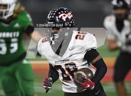 Thumbnail 2 in Lincoln vs. Pittsburg (CIF State D1AA Final) photogallery.